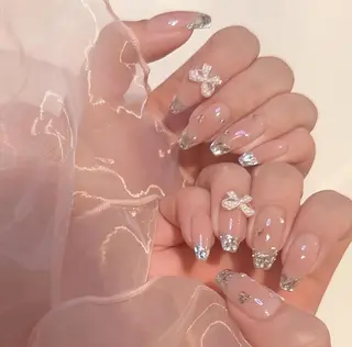 キッズ Sora nail 長さ出し専門店のネイルデザイン