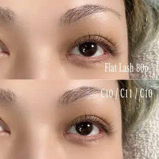 マツエク・マツパ 美容室 るーじゅ/しいの木台のマツエク・マツパデザイン
