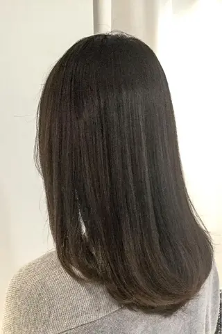 ミディアム レイヤー×ヘッドスパ ＊保田遥＊のヘアスタイル