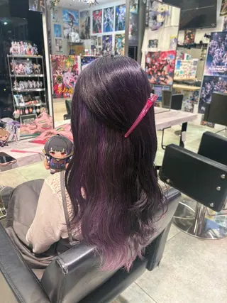 ロング カラー 推しカラー/ ミクのヘアスタイル