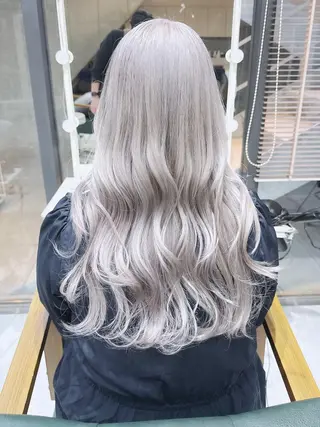 ロング ヘアアレンジ カラー Days 透明感カラーのヘアスタイル