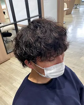 パーマ 能登 彩穂のヘアスタイル