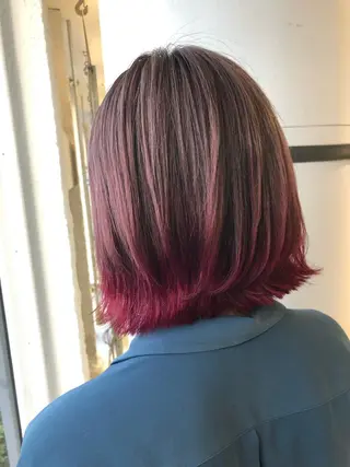 ミディアム カラー welring hair salonのヘアスタイル