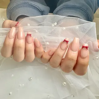 ネイル nami🐰🎀 ガーリー/堺筋本町のネイルデザイン