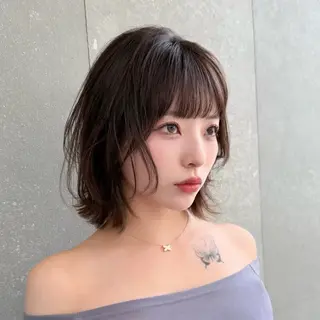 ショート nao 艶カラー🌙* :ﾟのヘアスタイル