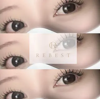 マツエク・マツパ ＲＥＢＥＳＴ ｅｙｅｌａｓｈのマツエク・マツパデザイン