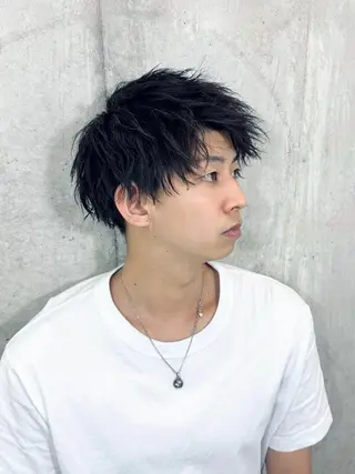 パーマ メンズ 中原 祥太のヘアスタイル