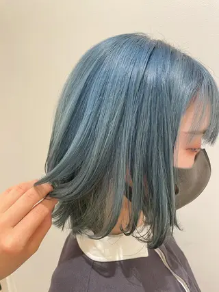 ショート ヘアアレンジ ハイライト 石橋 瑞穂のヘアスタイル