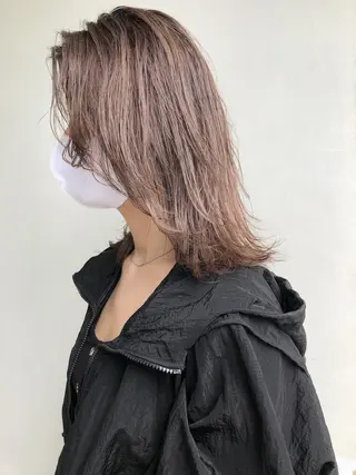 ミディアム カラー “ミニモ最高評価獲得 “代表"Kohei"のヘアスタイル