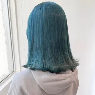 セミロング 似合わせ艶カラー🪽 ひかる🪽のヘアスタイル