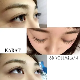 マツエク・マツパ ★KAEDE★伊勢崎 【KARAT】のマツエク・マツパデザイン