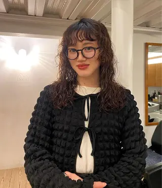 セミロング パーマ 🌿ボブ パーマ高橋啓太🌿のヘアスタイル