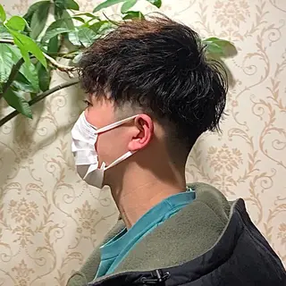 パーマ メンズ メンズパーマ&メンズ 縮毛矯正/平野/渋谷のヘアスタイル