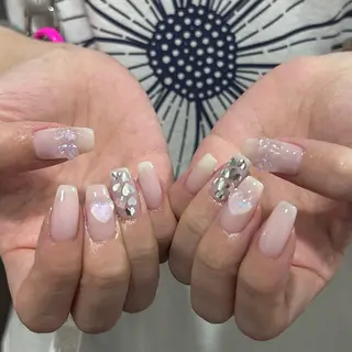 ネイル パラあり！フィルイン 美フォルムのネイルデザイン