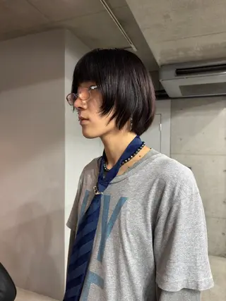 ショート メンズ 吉田一輝 外国人パーマのヘアスタイル