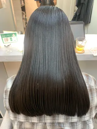 ロング 完全個室/髪質改善 武田諒のヘアスタイル