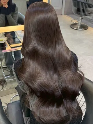 ロング カラー 透明感/ガーリー‎♡ ‪/ななみ🎀のヘアスタイル