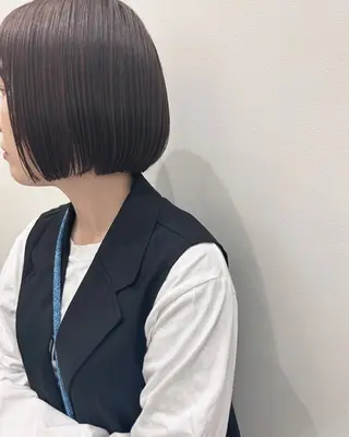 ショート 💛🤍U too e’s 鎌倉🧸のヘアスタイル