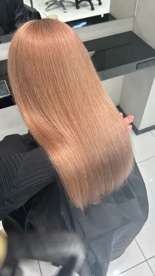 ロング カラー 【🦋綺麗めハイトー ン🦋】suzunoのヘアスタイル