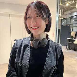 ショート カラー 艶髪✨×顔周りカット 🧚ナツホのヘアスタイル