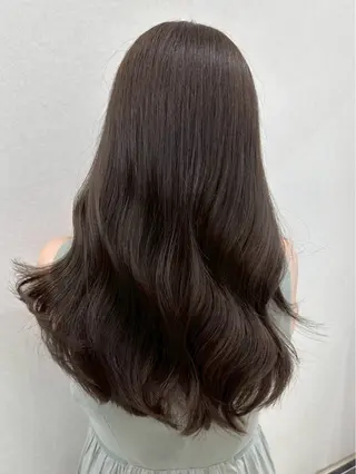 ロング カラー 🫧RYOグレージュ /透け感カラー🫧のヘアスタイル