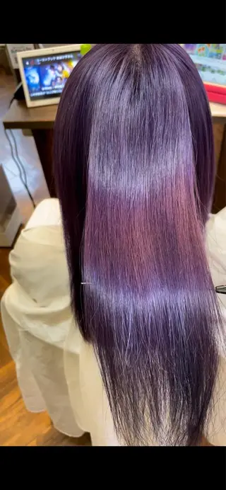 セミロング カラー flare 志所属・犬飼 幸志のヘアスタイル