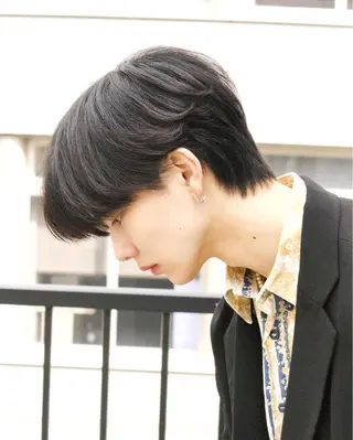 パーマ メンズカット 文山 翔世のヘアスタイル