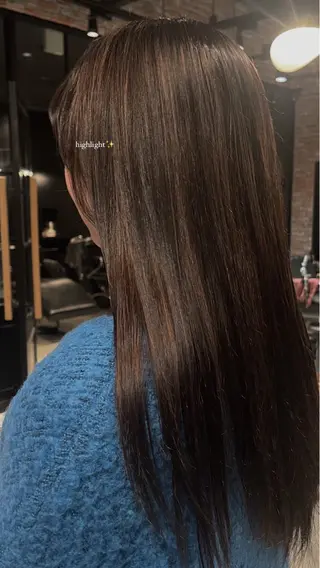 ロング カラー rin 🖤〈大宮〉のヘアスタイル