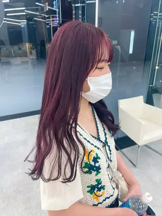 ロング カラー ヘアアレンジ 【Sweep】おじま のぞみのヘアスタイル