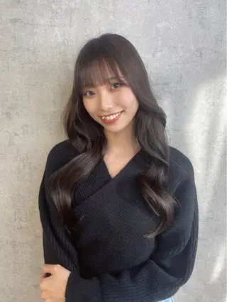 ロング トレンド韓国レイヤー 🇰🇷のんのヘアスタイル