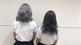 ミディアム カラー 樋渡 侑希のヘアスタイル