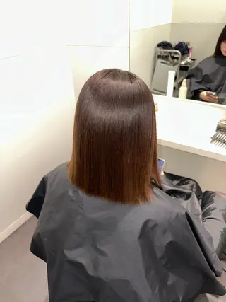 ミディアム 美髪特化✨ 伊織✨縮毛矯正✨のヘアスタイル