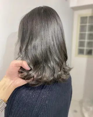 カラー ✨ブリーチなしカラー ×髪質改善✨松村 潤のヘアスタイル