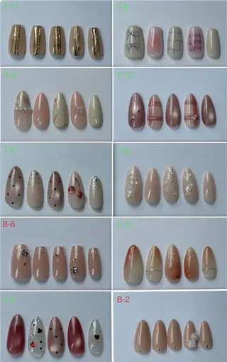 ネイル ibelu 梅田 杉浦のネイルデザイン