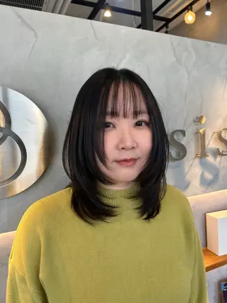 ミディアム Basis所属・nanako /レイヤーカットのその他イメージ