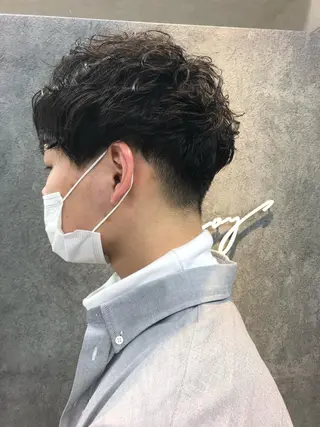 メンズ Noyヨシモト ヒロトのヘアスタイル