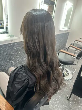 ロング カラー 髪質改善⭐️縮毛矯正 中野⭐️Rinaのヘアスタイル