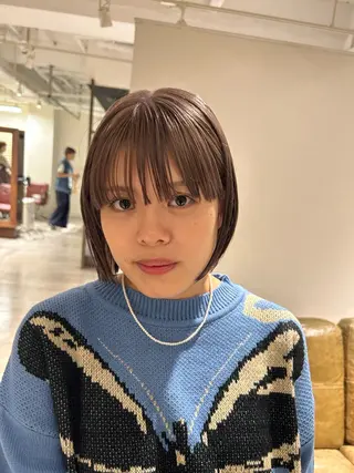 ミディアム カラー カラーリスト IKUHOのヘアスタイル