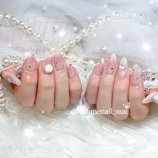 ネイル 🎀Mai 🎀⋆.✩のネイルデザイン