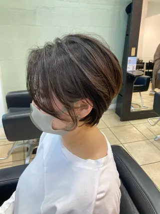 ショート カラー 🌟東銀座マンツーマ ン🌟タカナシのヘアスタイル