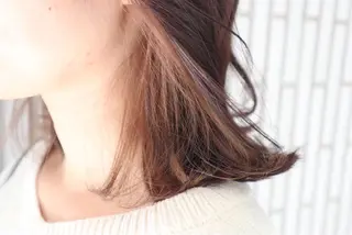 ミディアム カラー ♦︎レイヤー/ボブ/ ショート/明梨♦︎のヘアスタイル