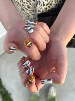 セミロング ネイル emma nailのネイルデザイン