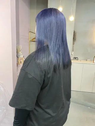 セミロング カラー qulim所属・前橋 姫奈のヘアスタイル