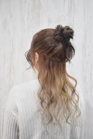 セミロング GATE. staffのヘアスタイル
