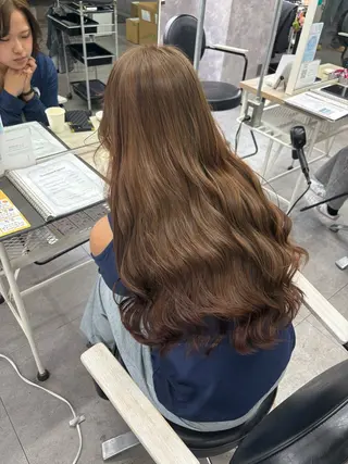 ロング ギャル⚜️巻き髪 ⚜️ちづるのヘアスタイル