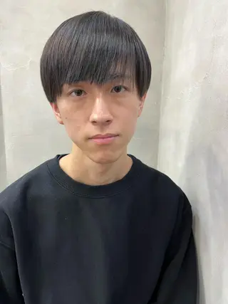 ショート 当日予約OKカット モデル濱川響太のヘアスタイル