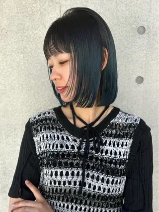 ショート カラー ボブ/似合わせカット /ニュアンスカラーのヘアスタイル