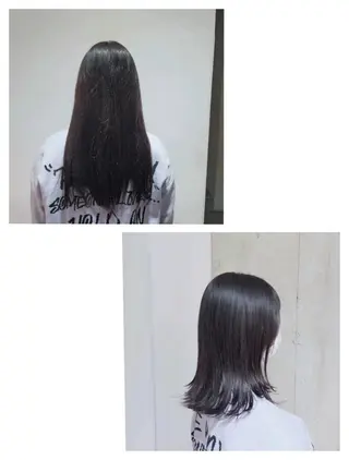 セミロング 和佐 ももえのヘアスタイル