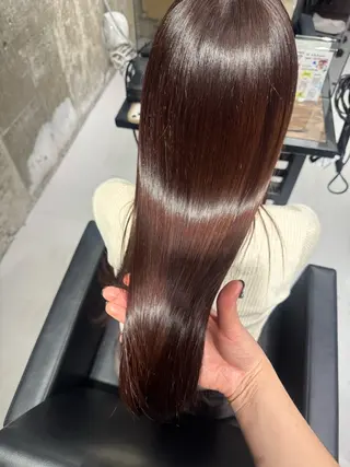 カラー 河野 朱里のヘアスタイル