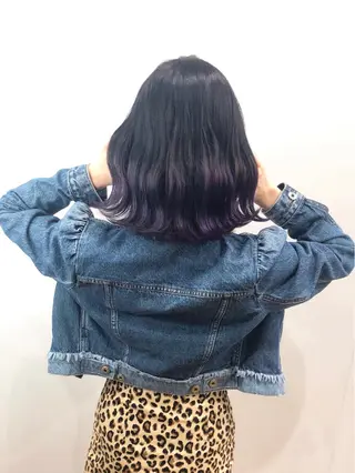 ミディアム カラー 🌙HIZUKI🌙 ハイトーン 艶髪のヘアスタイル
